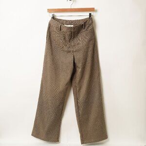 Altar'd State Plaid Straight Leg Trousers size Medium
